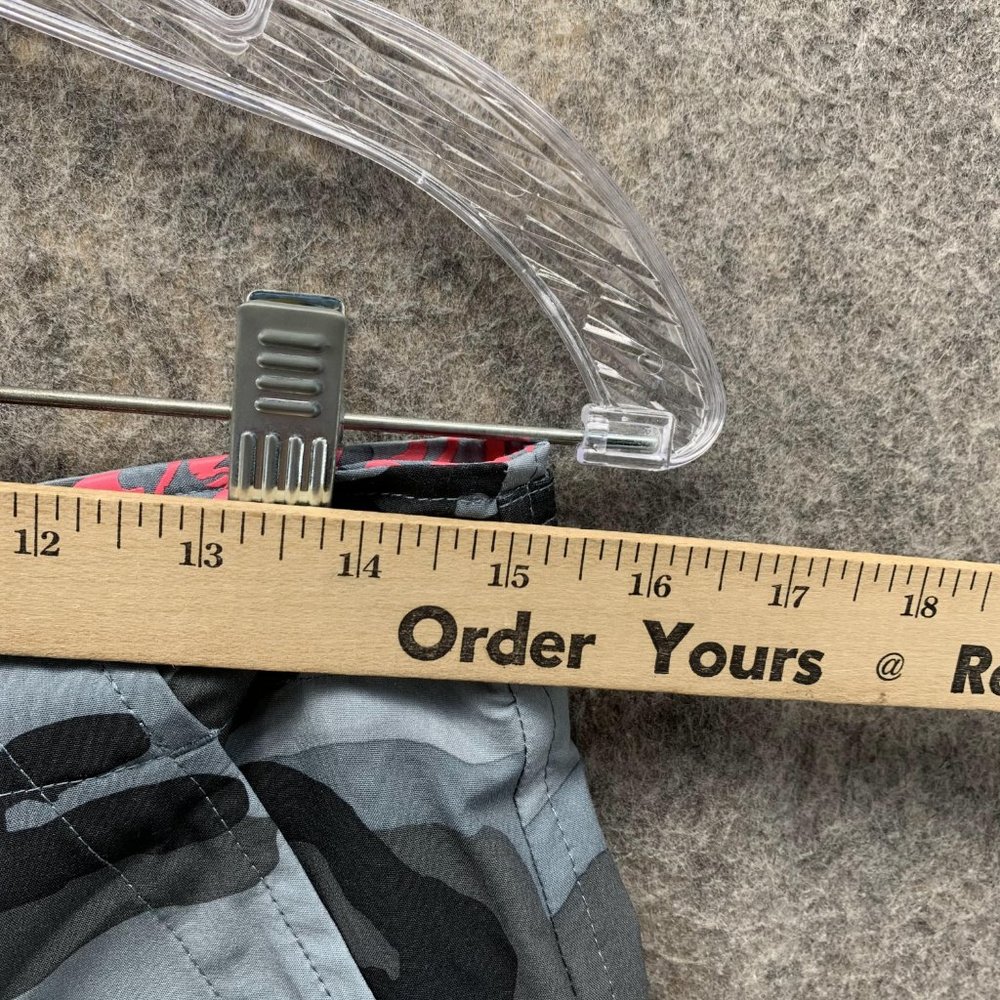 Nike Pants Women Small Ladies Camo Gray Black Pockets Cargo Outdoors Dri Fit VTG - Picture 9 of 12